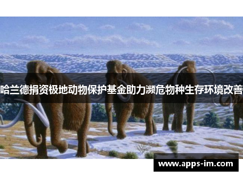 哈兰德捐资极地动物保护基金助力濒危物种生存环境改善