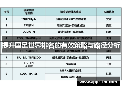 提升国足世界排名的有效策略与路径分析