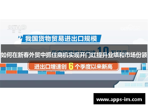 如何在新春外贸中抓住商机实现开门红提升业绩和市场份额